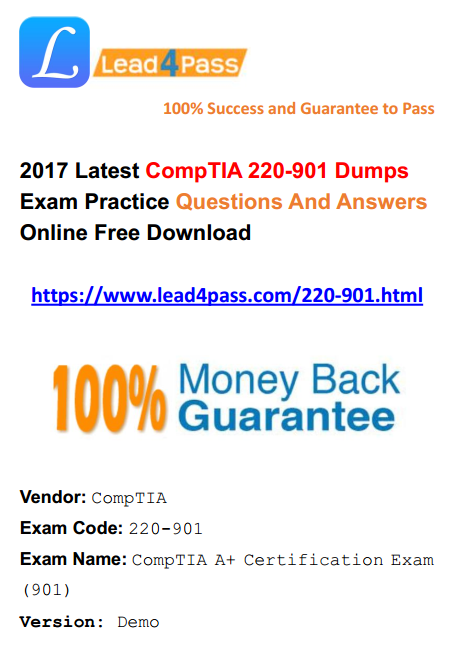 220-901 dumps