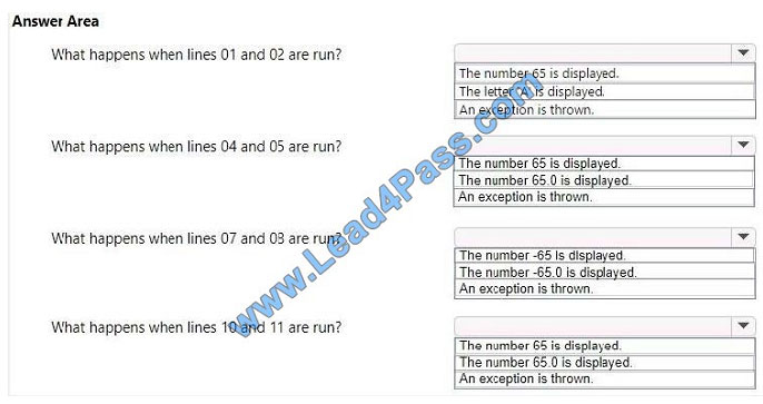 leads4pass 98-388 exam question q10-1