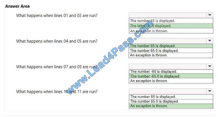 lead4pass 98-388 exam question q10-2