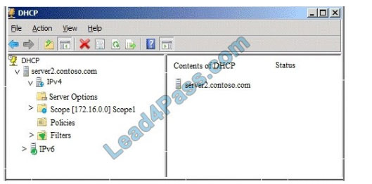leads4pass 70-741 exam question q11