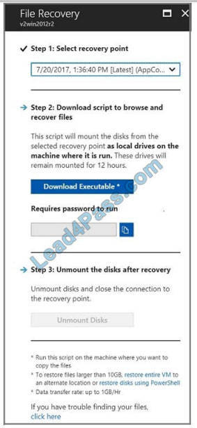 leads4pass az-120 exam question q8-2