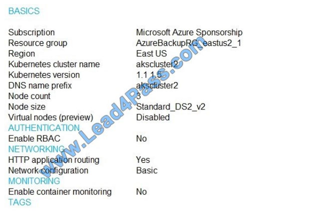 lead4pass az-500 exam questions q9